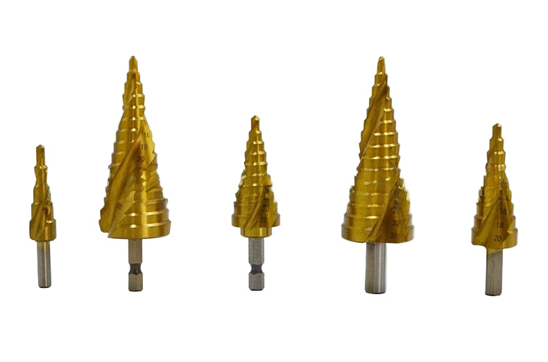 6542 HSS pagoda drill step drill hexagonal shank