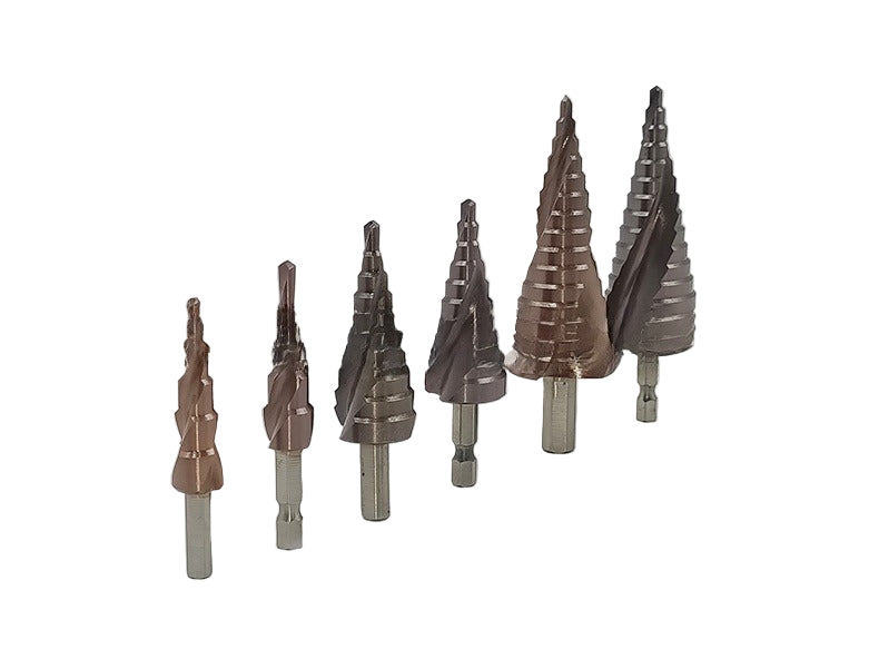M35 HSS-Co Flute Step Drill Bit-——Hex shank